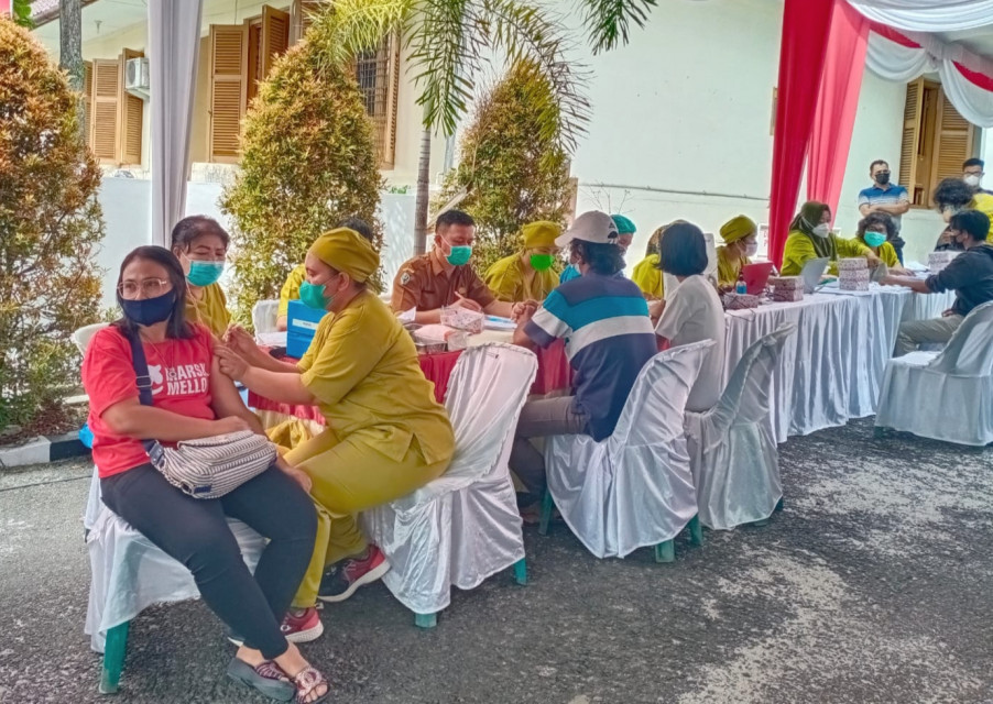 1000 Vaksin Dosis Ke 2 Kejari Siantar Prokes Dan Lancar Pematang Siantar