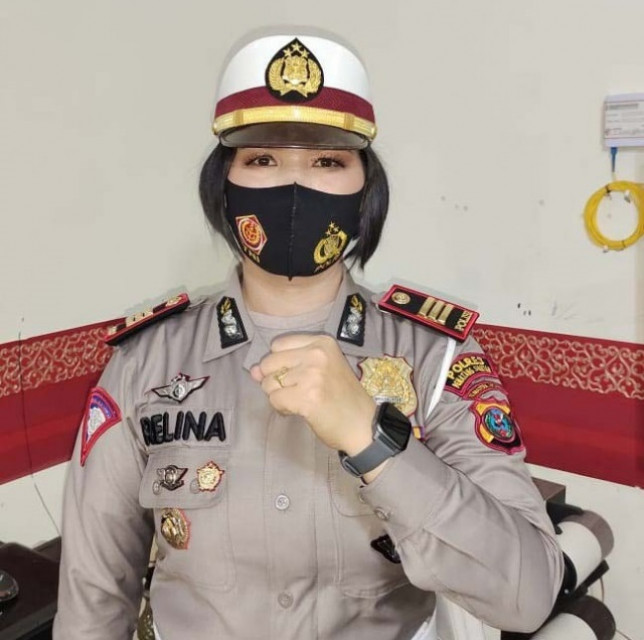 AKP Relina Lumban Gaol Pimpin Giat Yustisi di Kota Pematang Siantar