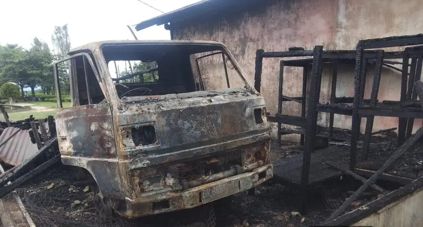 Gudang B3 PPTK Sidamanik Ludes Terbakar, Satu Truk Ikut Hangus