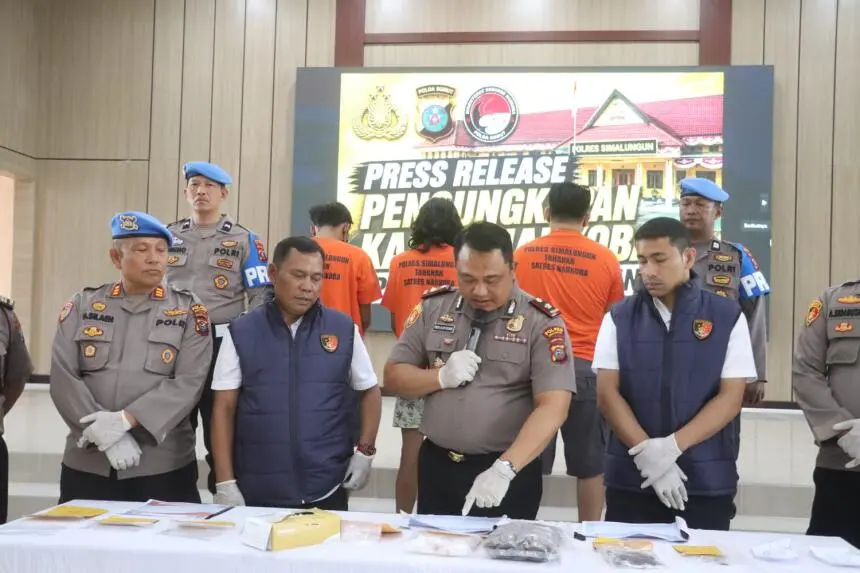 Polres Simalungun Ungkap 11 Kasus Sabu dalam Sepekan