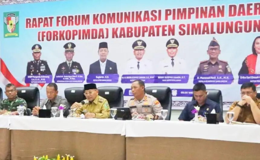 Bupati Anton Ajak Semua Pihak Jaga Keamanan dan Ketertiban Simalungun