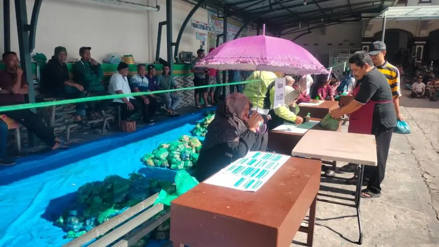 6 Lembu dan 24 Kambing Disembelih di Masjid Raya Taqwa Parapat