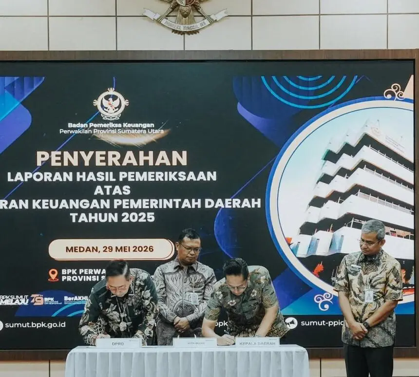 Pemko Medan Kembali Raih WTP ke-6 Kalinya Dari BPK RI, Rico Waas: Bukti Komitmen Wujudkan Tata Kelola Pemerintahan yang Transparan dan Akuntabel