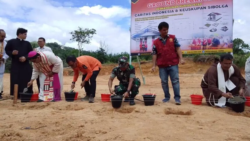 36 Hunian Tetap untuk Korban Bencana Lubuk Ampolu Mulai Dikerjakan
