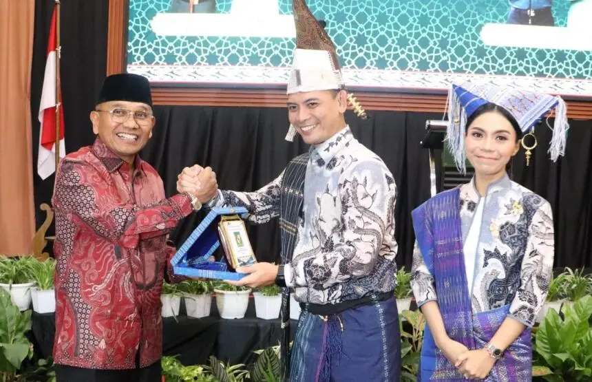 Bupati Anton Hadiri Pisah Sambut Dandim 0207/Simalungun