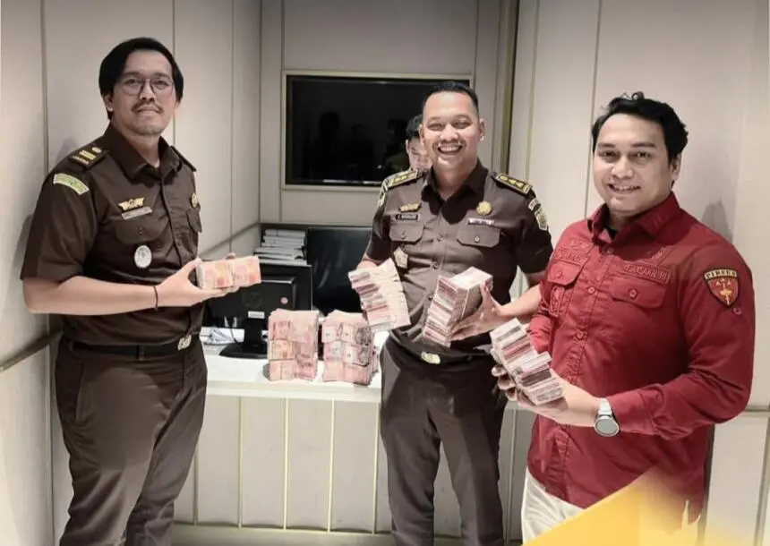 Terpidana Direktur PT. Surya Anugrah Multi Karya Kembalikan Kerugian Negara 1 Miliar