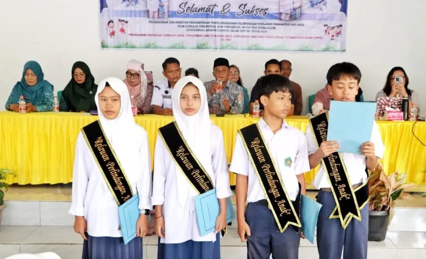 Pemkab Simalungun Gelar Sosialisasi dan Deklarasi Relawan Perlindungan Anak