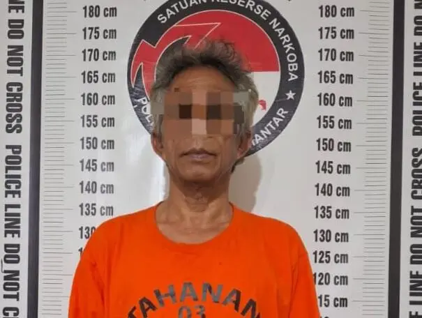 Lansia di Siantar Diamankan Polisi karena Miliki Sabu dan Ganja