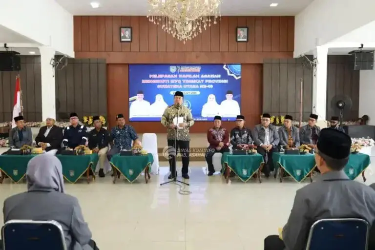 Bupati Asahan Lepas Kafilah MTQ Asahan ke MTQ Provinsi Sumatera Utara ke-40