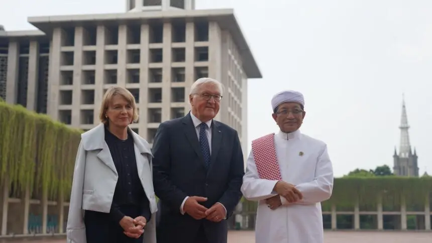 Indonesia Tampilkan Model Kerukunan Umat Beragama kepada Presiden Jerman