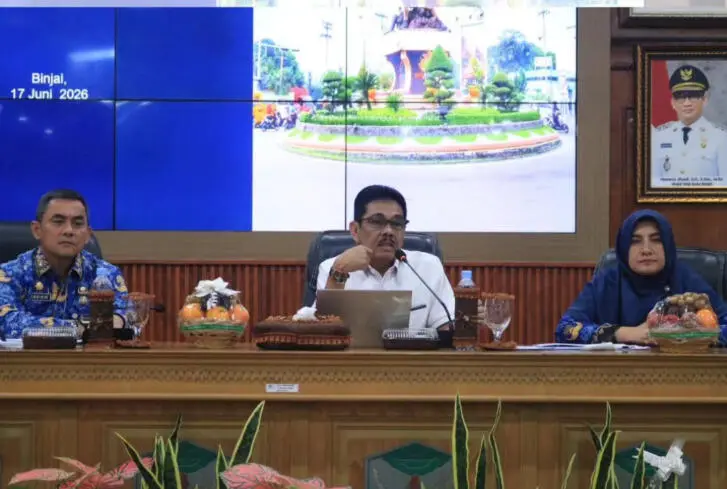 Sekdako Binjai Terima Kunjungan Kerja Inspektorat Jenderal Kemendagri RI, Sambut Baik Evaluasi untuk Perkuat Kualitas Pemerintahan Daerah