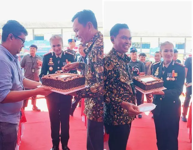 Hadiri HUT Bhayangkara ke-80, PLN UP3 Pematangsiantar Dukung Kinerja Polres