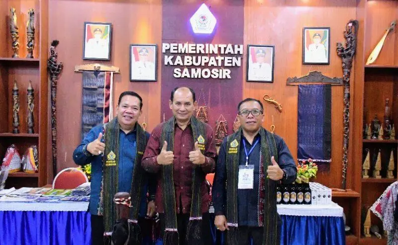 Pekan Raya Sumatera Utara ke-50 Resmi Dibuka, Pemkab Samosir Pamerkan Produk Unggulan Daerah