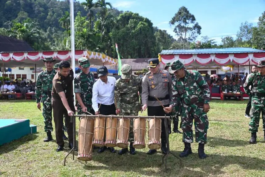 Bupati Humbahas Buka TMMD ke-129, Fokus Pembukaan Jalan Sijarango–Pusuk II