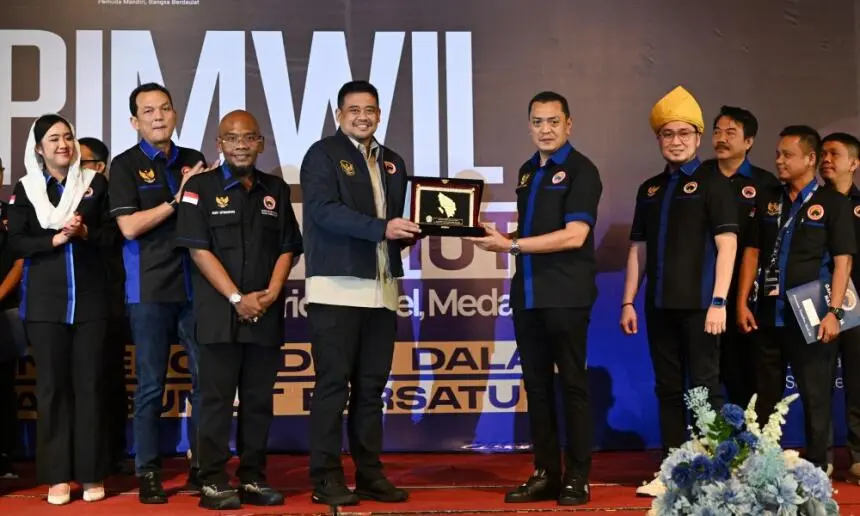 Gubernur Bobby Nasution Ajak Kader GP Nasdem Perkuat Nasionalisme dan Perangi Narkoba