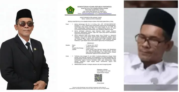 Etika Kakanwil Kemenag Sumut Dipertanyakan, Masih Proses Pemakaman Langsung Keluarkan SP Plt