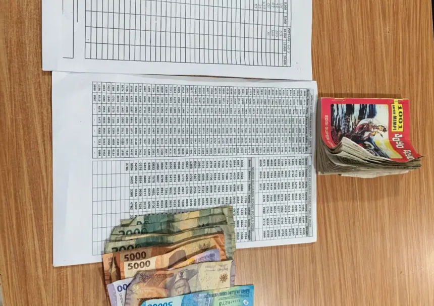 Sat Reskrim Polres Humbahas Amankan Pelaku Judi Togel di Doloksanggul