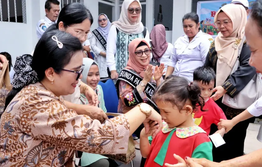 Bunda PAUD Simalungun Resmikan Dua TK Negeri Pembina,