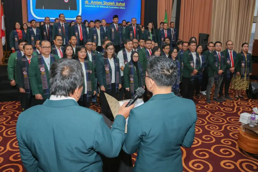 Pengurus IDI Siantar-Simalungun Masa Bakti 2026–2029 Resmi Dilantik