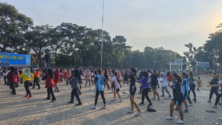 Ayo Olahraga Bersama KORMI Pematangsiantar di Minggu Bugar