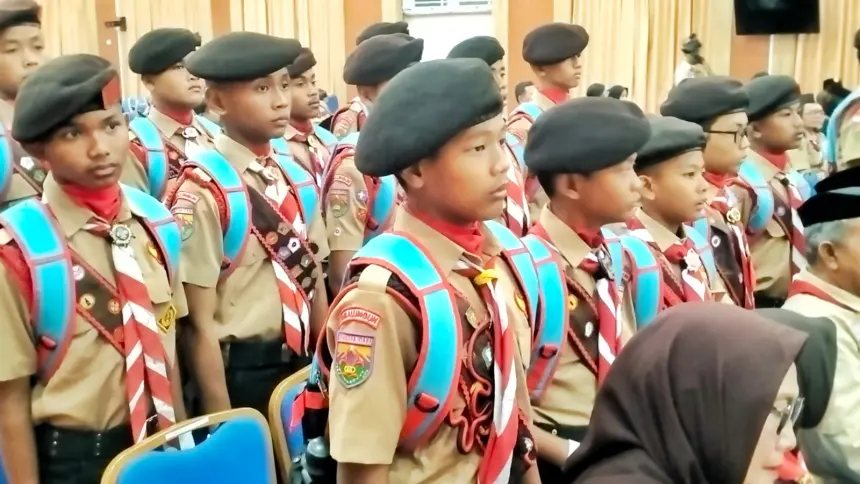 Anggota Pramuka Simalungun Ikuti Jambore Nasional ke-XII di Cibubur
