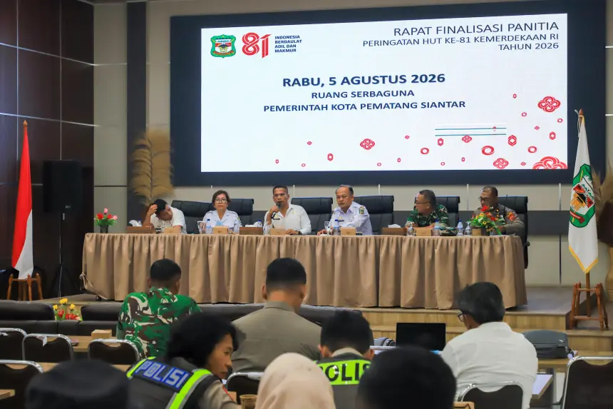 Finalisasi Rangkaian HUT ke-8 RI, Kegiatan Masyarakat Siantar Dilibatkan