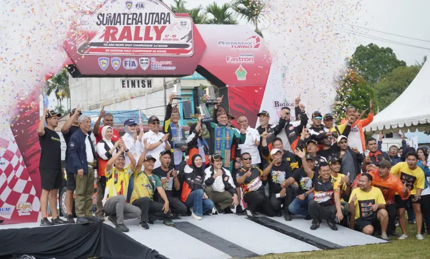 Asia Pacific Rally Chapionship 2026 di Simalungun Resmi Ditutup