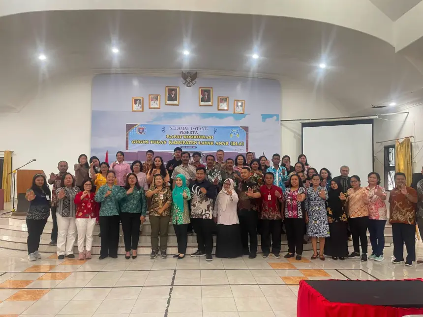 Rakor Gugus Tugas KLA Humbahas Momentum Perkuat Pemenuhan Hak Anak