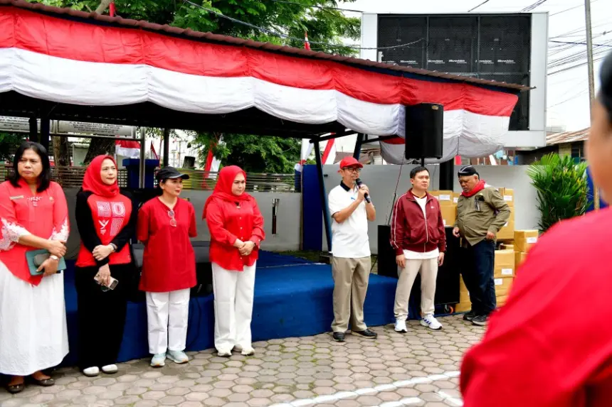 Dinas Kominfo Sumut Semarakkan HUT ke-81 RI, Pererat Kebersamaan Lewat Beragam Lomba