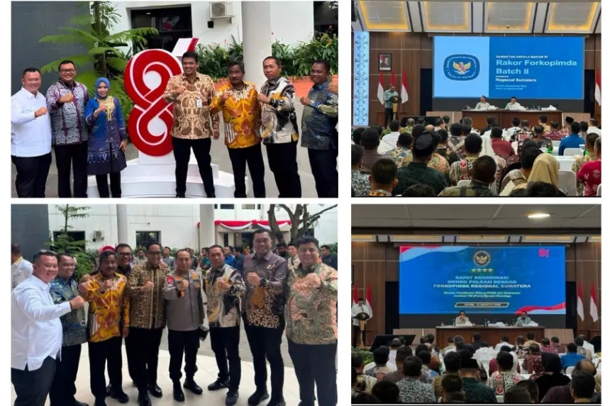 Wali Kota Binjai Hadiri Rakor Kemendagri, Tegaskan Komitmen Dukung Program Strategis Nasional