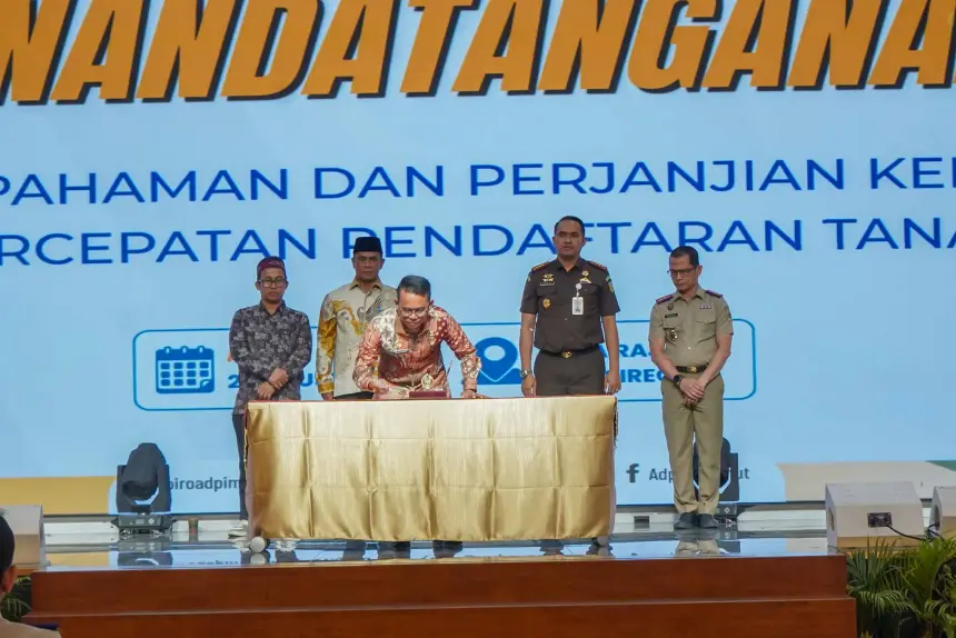 Pemko Medan Dukung Percepatan Pendaftaran Tanah Wakaf