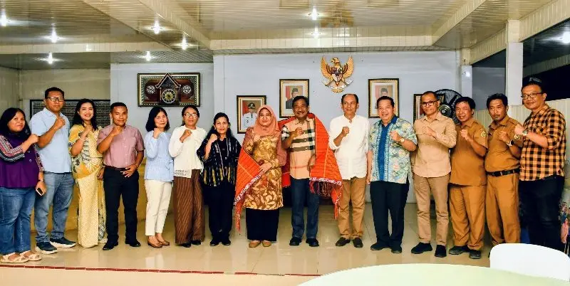 Pemkab Samosir Sambut Hangat Kunjungan Wali Kota Binjai, Pererat Silaturahmi dan Persaudaraan