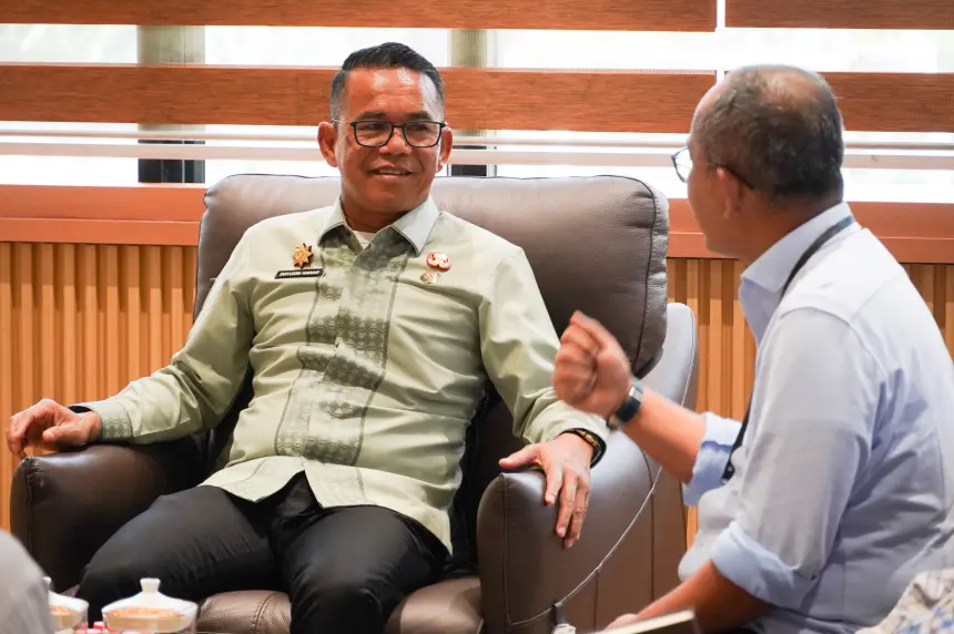 Terima Kunjungan Direktur Bank Sumut, Zakiyuddin Tegaskan Komitmen Perkuat Sinergi