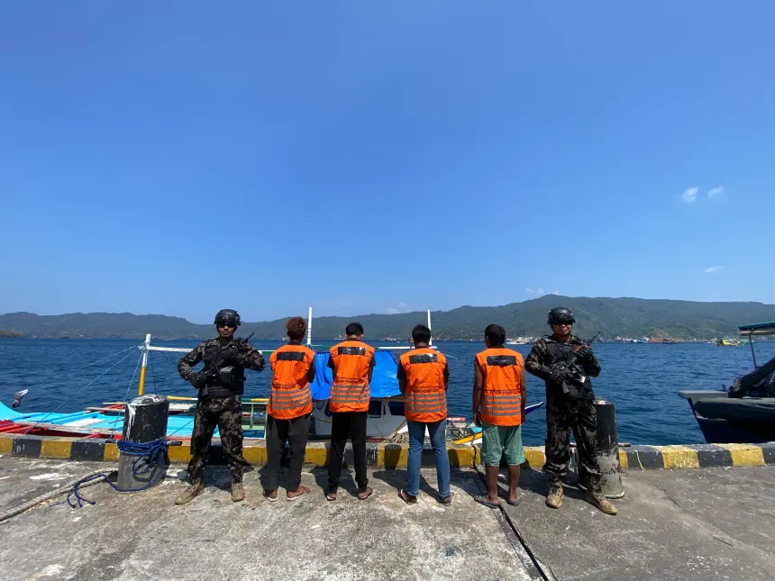 KKP Tangkap Kapal Ikan Filipina dan Tertibkan 25 Unit Rumpon Ilegal di Perairan Perbatasan