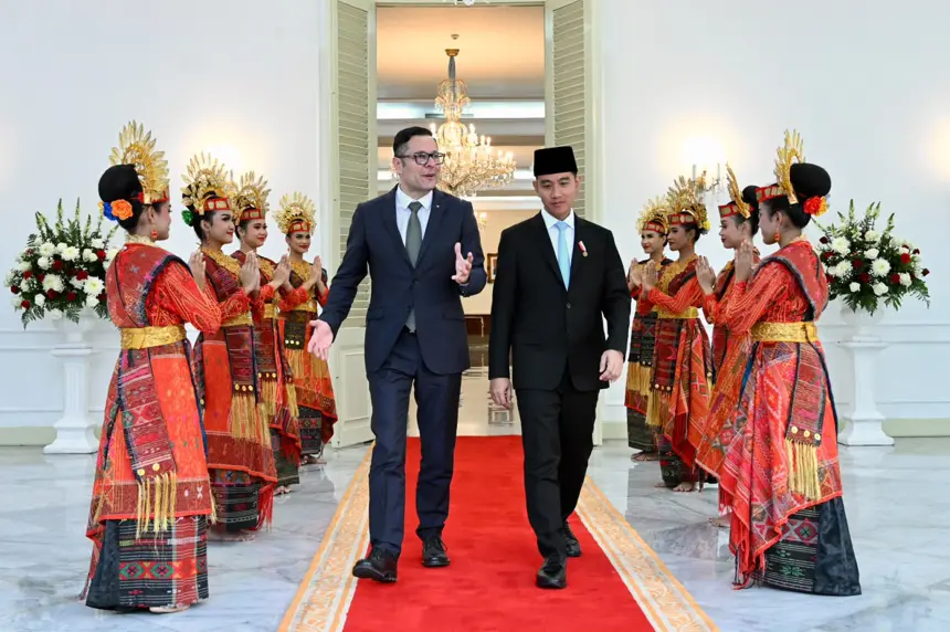 Wamendag RI Mendampingi Wakil Presiden RI Menerima Kunjungan Wakil Perdana Menteri Bulgaria