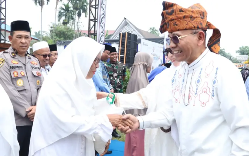 Pemkab Simalungun Gelar Acara Peringatan Maulid Nabi di Tapian Dolok
