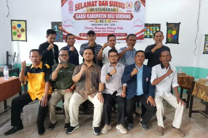 Yunior Firdaus, ST Pimpin GABSI Deli Serdang Periode 2026-2030