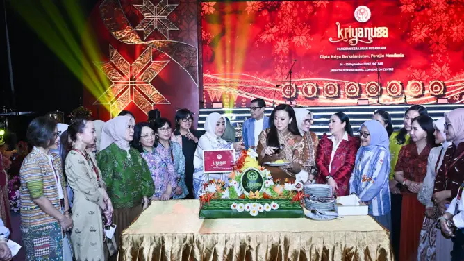 Kriyanusa 2026 Dibuka Besok, Gotong Royong Hidupkan 410 Booth Kriya Nusantara
