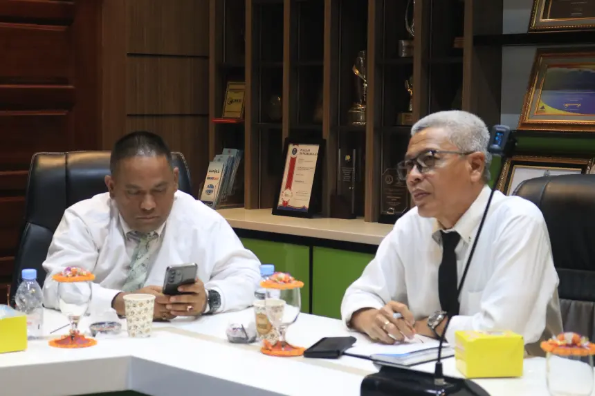 Pemko Binjai Ikuti Rakor Percepatan Normalisasi Sungai Terdampak Bencana Alam
