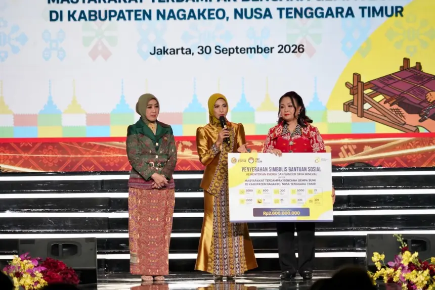 Senyum Kembali Tumbuh di Nagekeo, Kementerian ESDM Dampingi 600 Anak Pascagempa melalui Trauma Healing