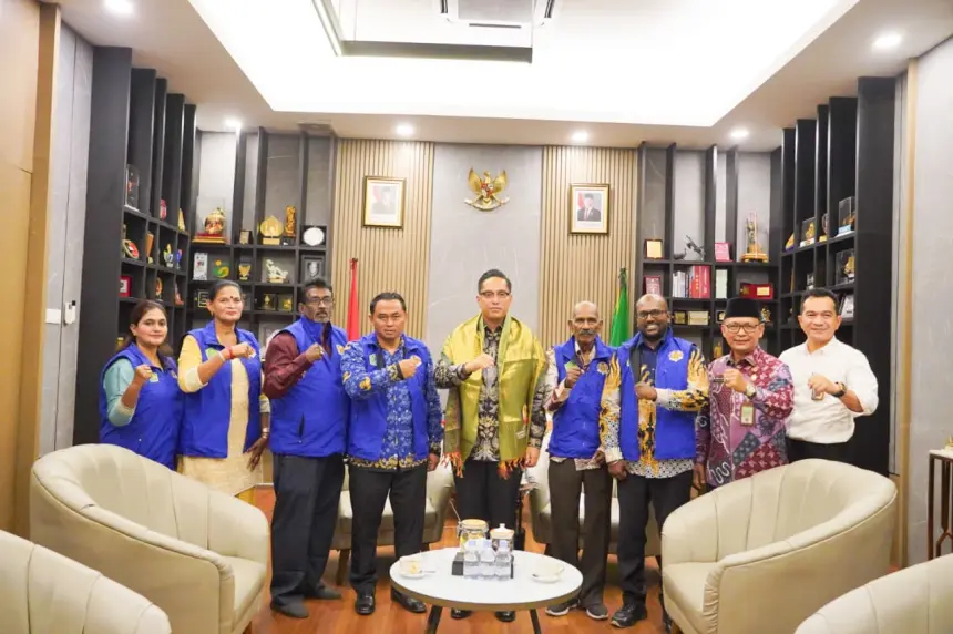 Terima Audiensi Buddhis Tamil Nusantara, Rico Waas: Keberagaman Kunci Kekuatan Kota Medan