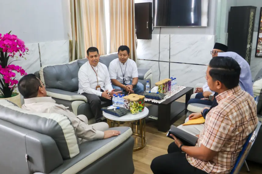 Audiensi Bank Sumut Syariah, Wali Kota Wesly Bahas Penguatan Ekosistem Ekonomi