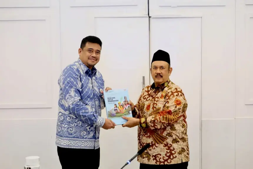 Bobby Nasution Sampaikan Lima Prioritas Pembangunan Sumut kepada Bappenas