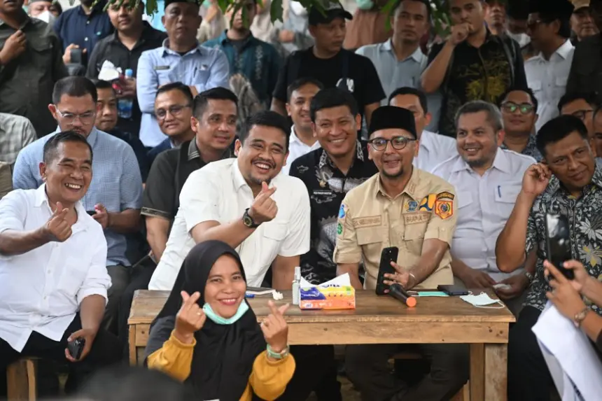 Kunjungi Labusel, Bobby Nasution Bantu Pembangunan Rumah Tahfiz dan Percepat Program Bedah Rumah
