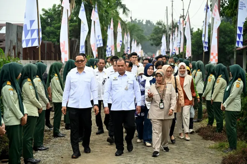 Peluncuran Kampus Mandiri Pangan, Pj Sekdaprov Sumut Dorong Perguruan Tinggi Jadi Contoh Pemanfaatan Lahan