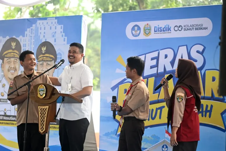 Luncurkan Teras Pelajar Sumut Berkah, Bobby Nasution Siapkan Ruang Kreativitas dan Pengembangan Bakat Siswa