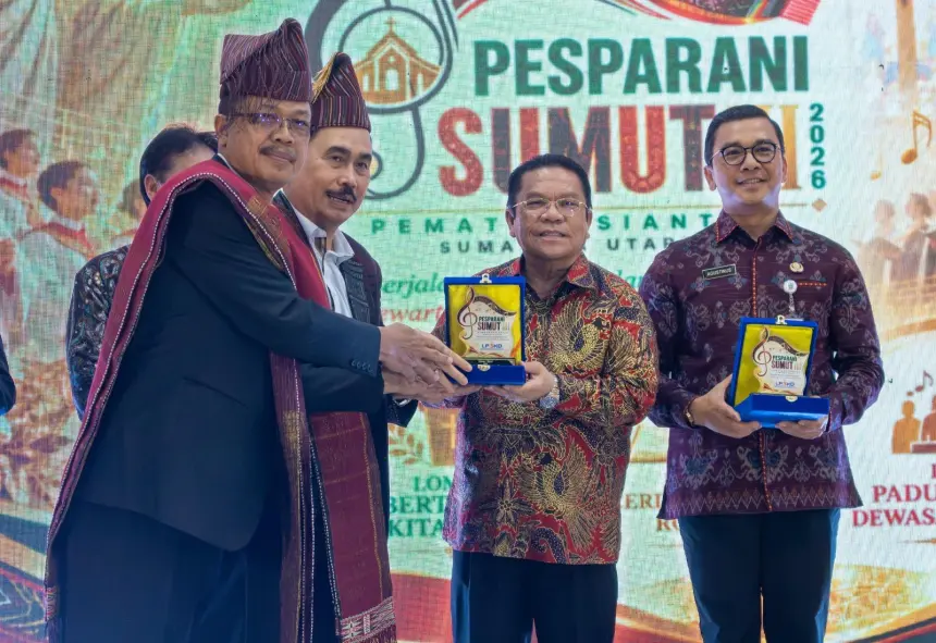 Wali Kota Wesly Buka Pesparani Katolik Sumut III 2026 di Pematangsiantar