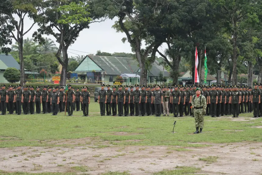 Kapolres Pematangsiantar Hadiri Penutupan Dikmaba IF TNI AD Gelombang II 2026