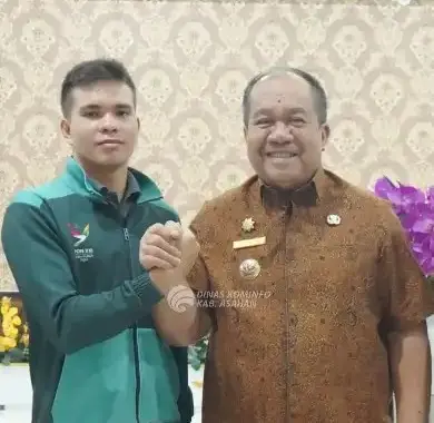 Bupati Asahan Lepas Atlet Renang Berlaga di Kejuaraan Indonesia Open 2026