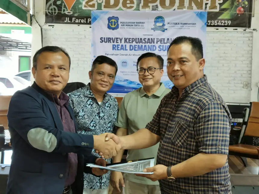 Survei PUSTAKA Nommensen: Kepuasan Pelanggan PDAM Tirta Uli Capai 78,50 Persen, Warga Minta Cicilan Sambungan Baru dan Pemutihan Tunggakan